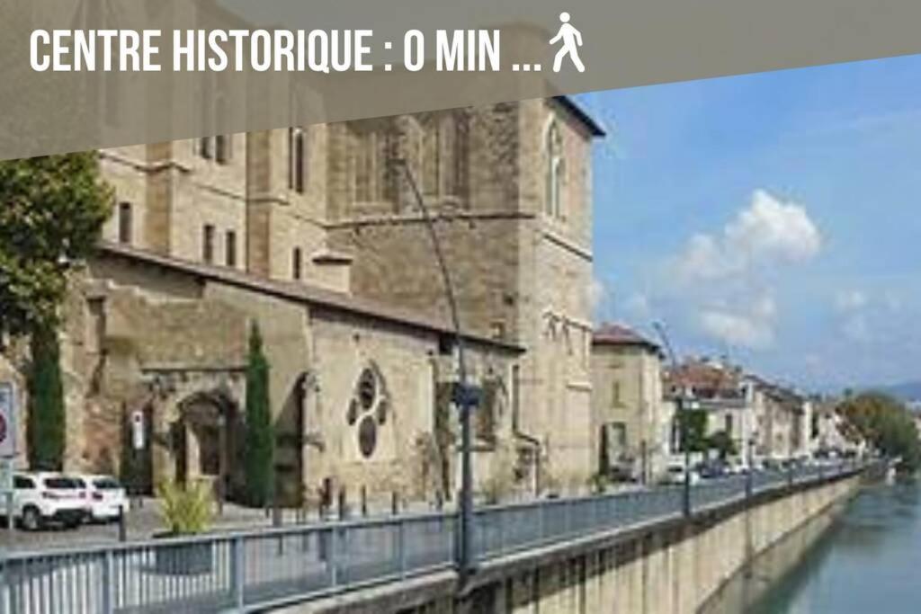 La Chaumiere, Centre Historique, Fibre, Ess, Rez-De-Chaussee, Bedinshop Romans-sur-Isère Dış mekan fotoğraf
